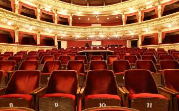 Mahenovo divadlo - divadelní sál - hlediště